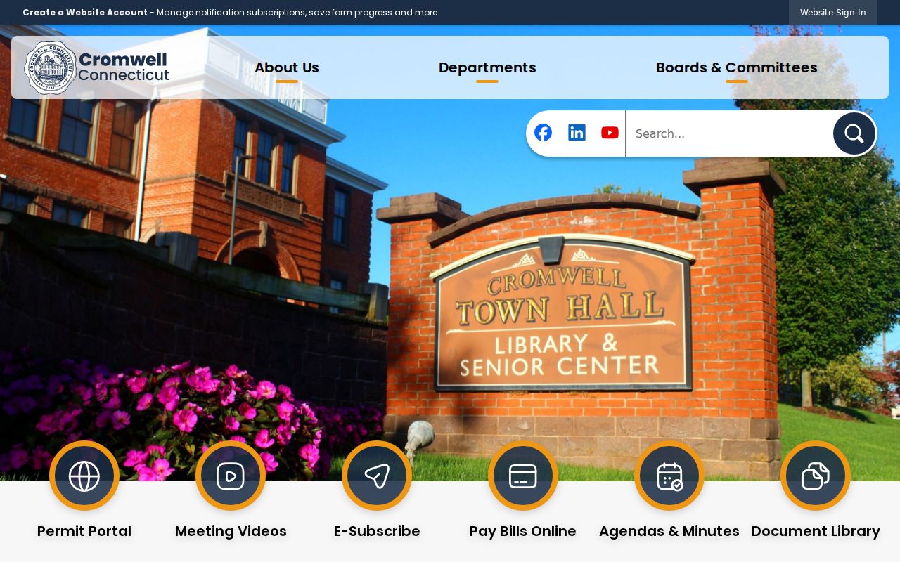 Middlesex County arrest history official Cromwell source