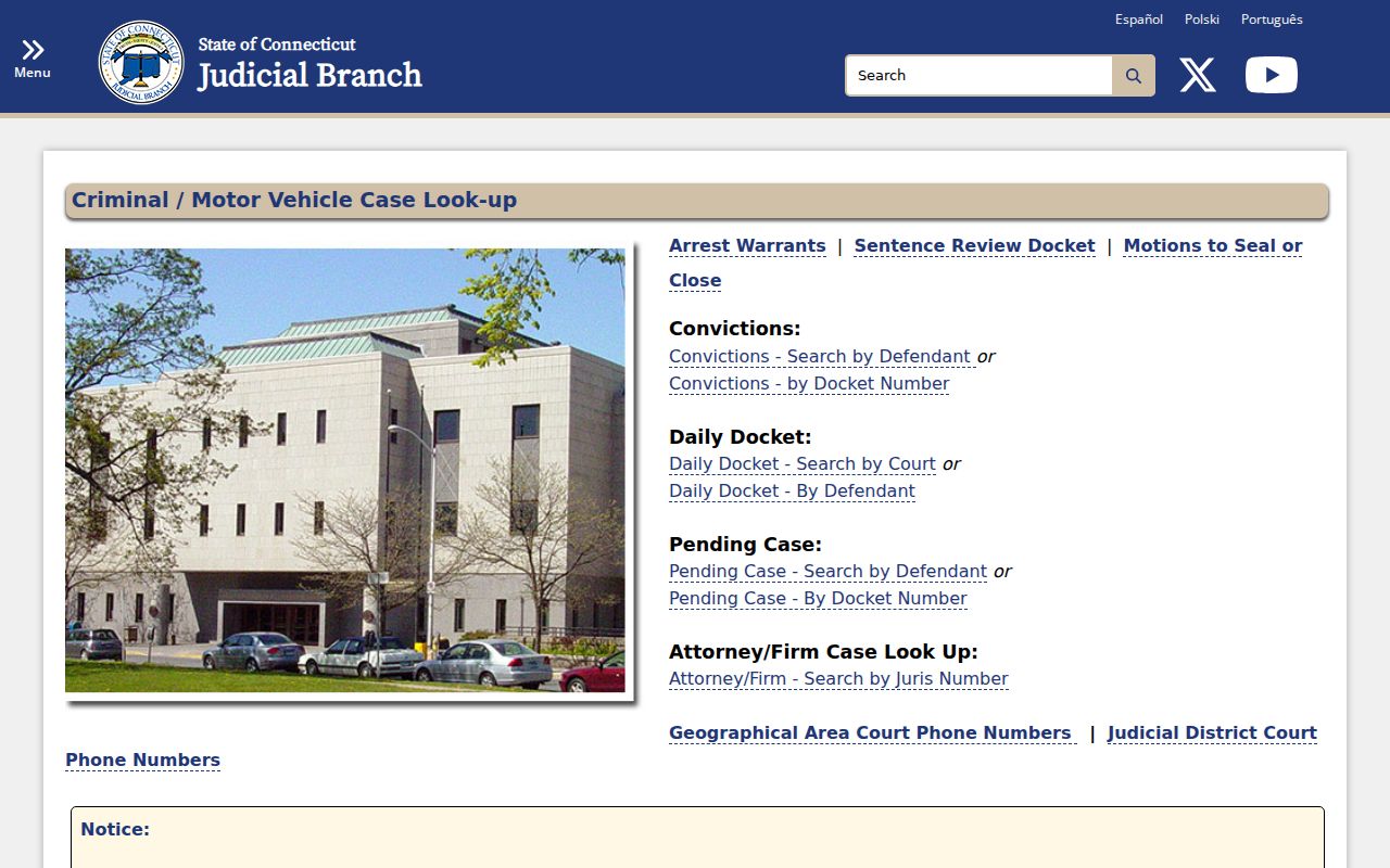 Middlesex County criminal court statewide case lookup